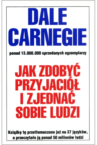 Cover of Jak zdobyć przyjaciół i zjednać sobie ludzi